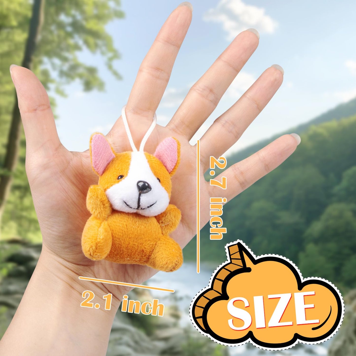 24 Pack Mini Stuffed Animals Bulk Party Favors For Kids Treasure Box Toys Classroom Plush Toys Claw Machine Key Chains Carnival