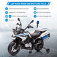 Ride On Police Motorcycle, 12V 7Ah Licensed Bmw Kids Motorcycle For Toddlers With 2 Speeds, Led Headlights, Spring Suspension, M