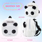 Reborn Baby Dolls Clothes Girl Outfits Accesories Panda 11 Pcs Set for 17-19 Inch Reborn Doll Newborn Girl&Boy with Backpack&Diaper