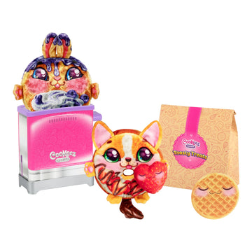 Cookeez Makery Toasty Treatz Toaster - Scented Plush 2 Pack, Medium, Multicolor, Model 23524