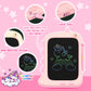 ORSEN 8.5" LCD Doodle Board Tablet - Pink Unicorn Drawing Pad for Kids 2-7 Years, Travel Toy, Medium Size, Model OS-A6-285C-PIN