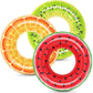 Jasonwell Inflatable Pool Floats Kids - 3 Pack Floaties Pool Tubes Swim Rings Fruit Water Floaty Watermelon Kiwi Orange Inflatable Pool Toys Float For Swimming Pool Party Lake Beach Kids Adults