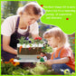 WKLOUYHE Root Viewer Kit – STEM Toy for Kids 6-10, Green Plastic Gardening Set, DIY Craft Growing Kit, Birthday & Easter Gift