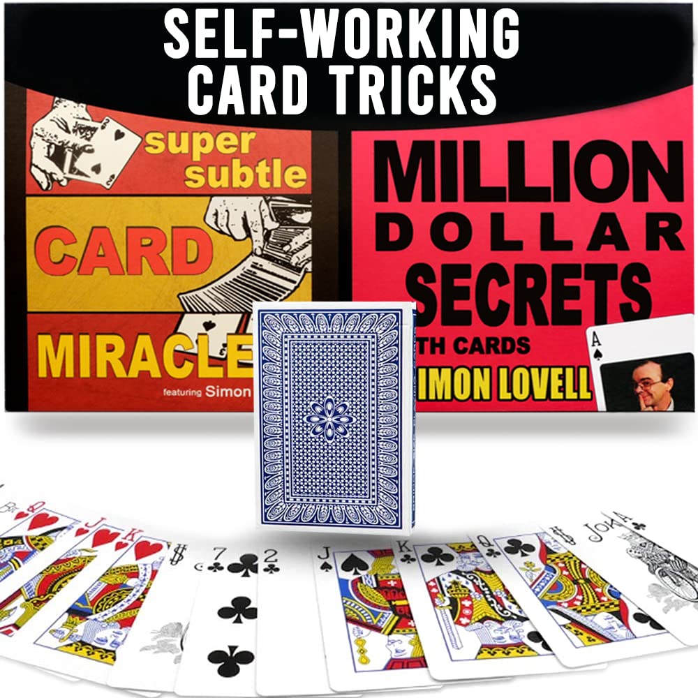 Ultimate Secrets Of Card Magic - 150 Greatest Card Tricks Magic Kit
