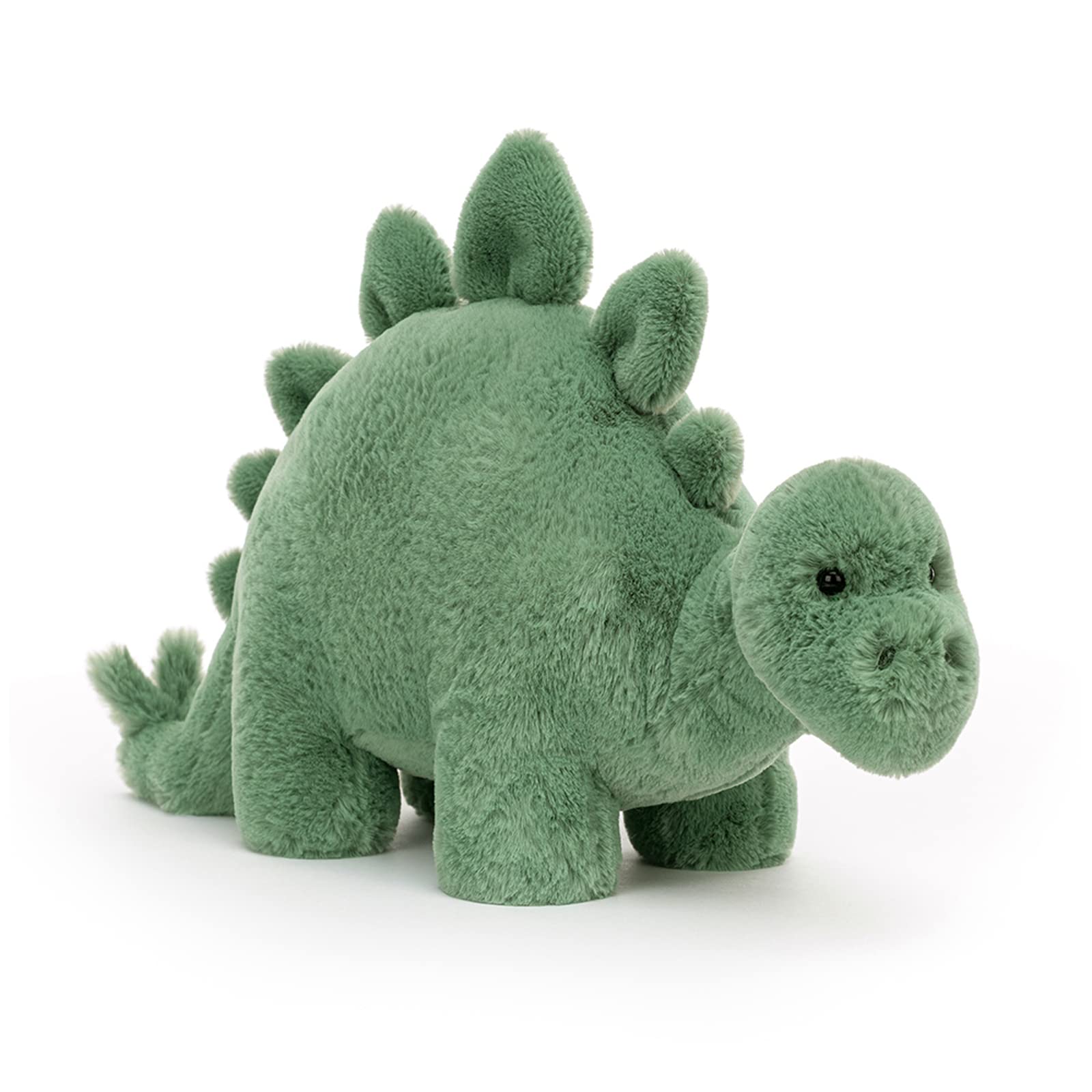 Jellycat Fossilly Stegosaurus Dinosaur Stuffed Animal, 12.5 Inches | Dinosaur Plush Toy | Classic Children'S Gift