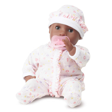 Melissa & Doug Mine To Love Gabrielle 12 Poseable Baby Doll With Romper, Hat