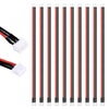 Injora Jst-Xh 10 Pcs 2S Balance Lead Extension, 200 Mm 22 Awg Silicone Wire, Rc Model Car Drone Boat Helicopter