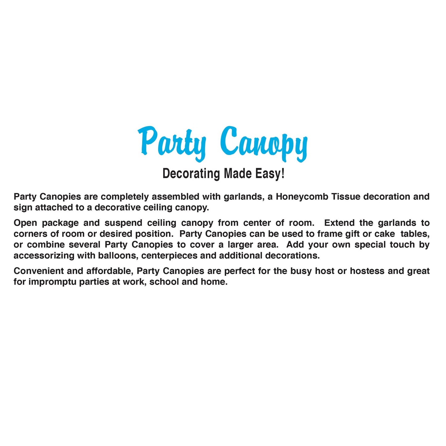 Beistle Jungle Monkey Party Canopy