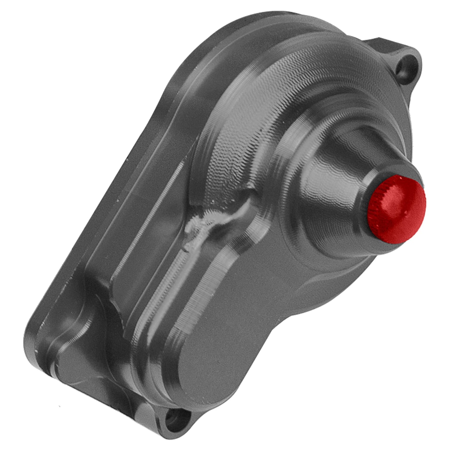 Vgoohobby Auminum Alloy Gear Cover Gearbox Protective Cover Compatible with 1/18 Mini-T 2.0 2WD Stadium RC Truck Upgrade Parts (