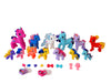 Dream Collection: Gi-Go - Wonder Unicorn Mega Set - 14 Magical Figurines, Colorful 3-6 Miniature Toys, Mane-Tail Hair Styling Ac