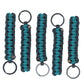 BubbasGarageTv - Large Heavy Duty Paracord Zipper Pulls (Teal)