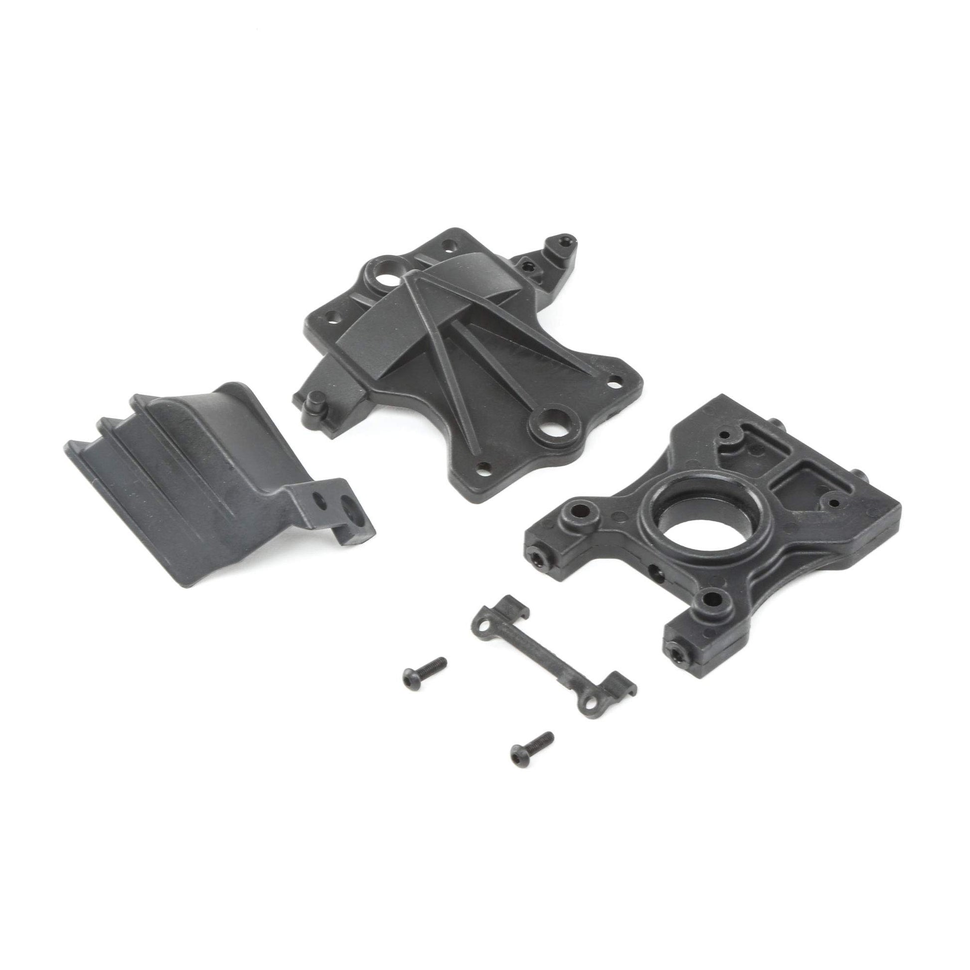 Losi Center Diff StandoffTopPlate& Gear Cover DBXL-E LOS252059 Elec Car/Truck Replacement Parts