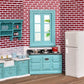 Iland Dollhouse Window, 1/12 Scale Accessories, Wooden Window Panes & Trims (Classic Push-Out)