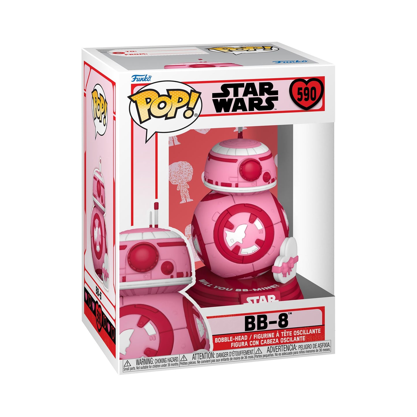 Funko Pop! Star Wars: Valentines - Bb-8