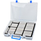 Alkoo 2200+ Large Trading Card Storage Box Case Holder For Kids Against Maturity, C.A.H Mtg Deck Organizer For Cards Against Hum