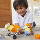 Minions: The Rise Of Gru Movie Moments Mixed Up Minions: Approx 4-In Action Figure Interactive Toy With Articulation & Movie Scene Construction Accessories Minion Fans