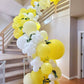 Yellow Balloons Garland Kit, 102Pcs Pastel Yellow White Gold Confetti Balloons With 18 + 12 + 10 + 5 Inch For Sunflower Honey Be