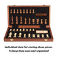 Amerous 15 Inches Magnetic Wooden Chess & Checkers Set (2 In 1) - Folding Board -Gift Box Packed -24 Cherkers Pieces -2 Extra Queens, Beginner Chess Set For Kids And Adults