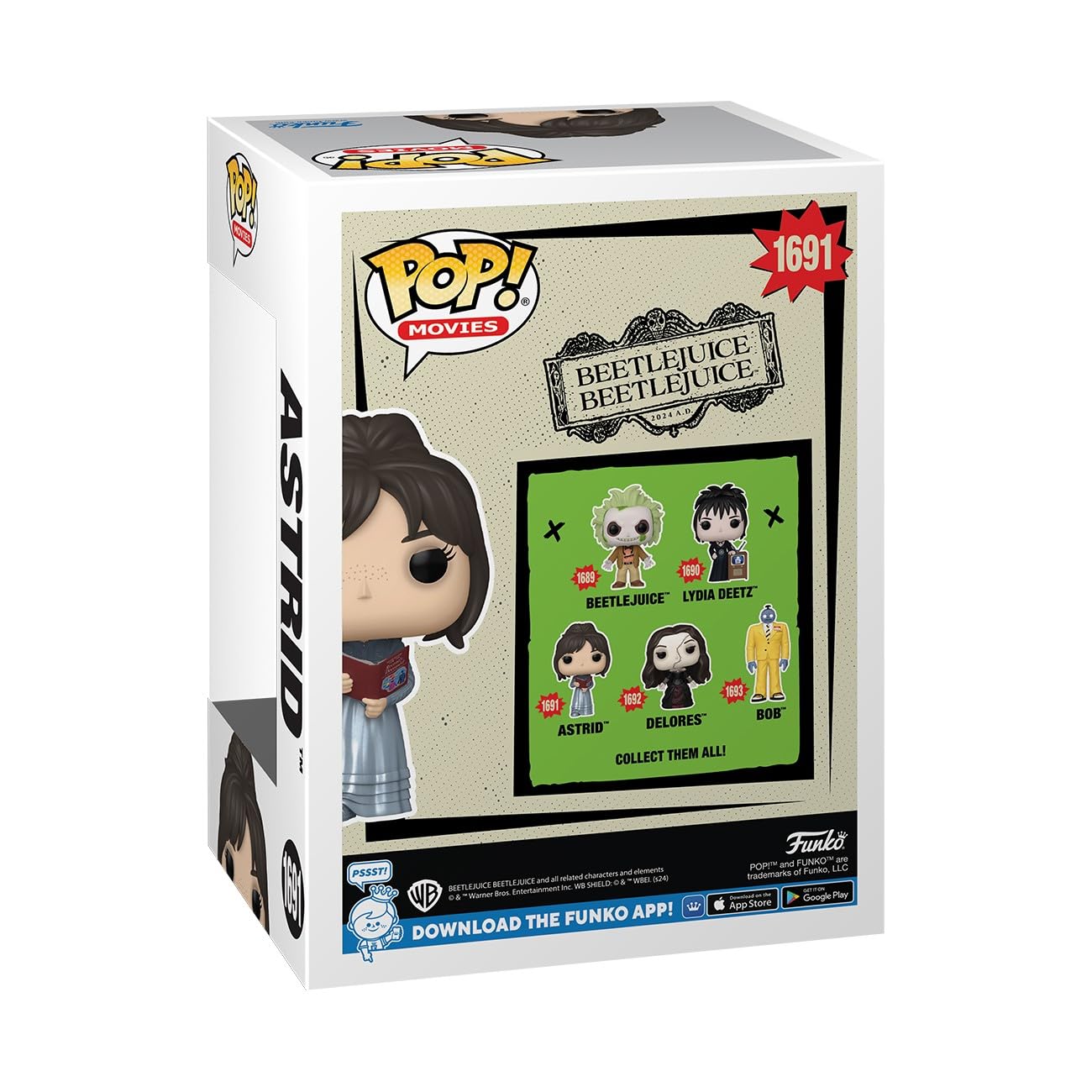 Funko Pop Movies: Beetlejuice Beetlejuice - Astrid - Collectable Vinyl Figure - Gift Idea - Official Merchandise - For Kids & Ad
