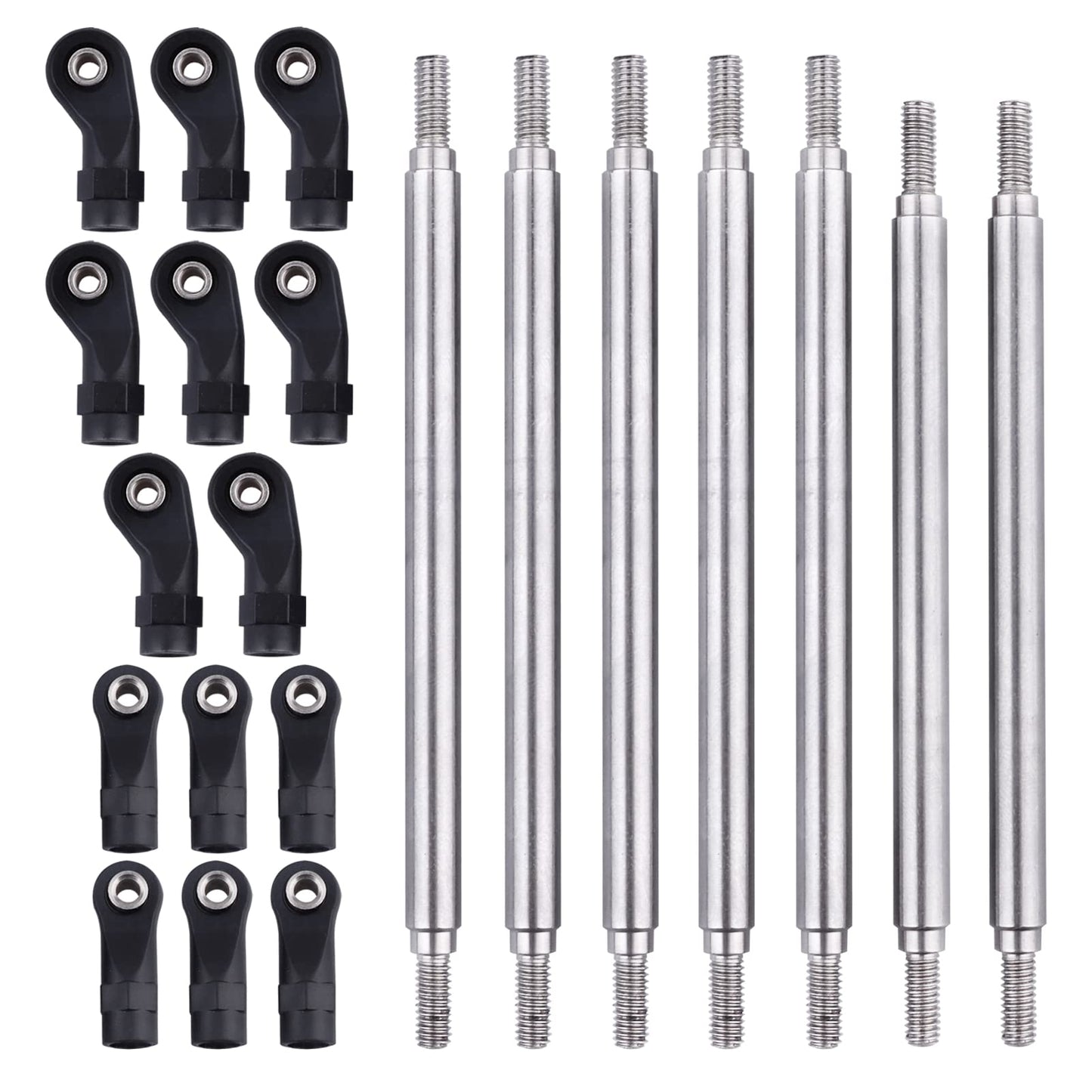 Hard Steel Metal M4 Suspension Links Kit Linkage for Redcat Gen8 Upgrades RC Crawler Truck Replacement