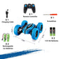 FREE TO FLY Remote Control Car: TPUCARG Double Sided 360Rotating RC Cars with Headlights Rechargeable Race Stunt Toy Car Christm