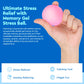 Dyrdm Stress Balls 3-Pack, Easter Basket Stuffers & Fidget Gifts, High Density And Ultra-Soft Memory Gel Filled, Squishy Fidget Toy, Squeeze Balls Sensory For Anxiety Stress Relief Warm Series