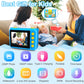 Gktz Kids Waterproof Camera - Underwater Camera Birthday Gifts For Girls Boys Children Digital Action Camera With 32Gb Sd Card,