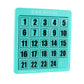 ATORSE Digital Puzzles Toys Math Educational Toys Game for Training Exercise 24 Cubes Green