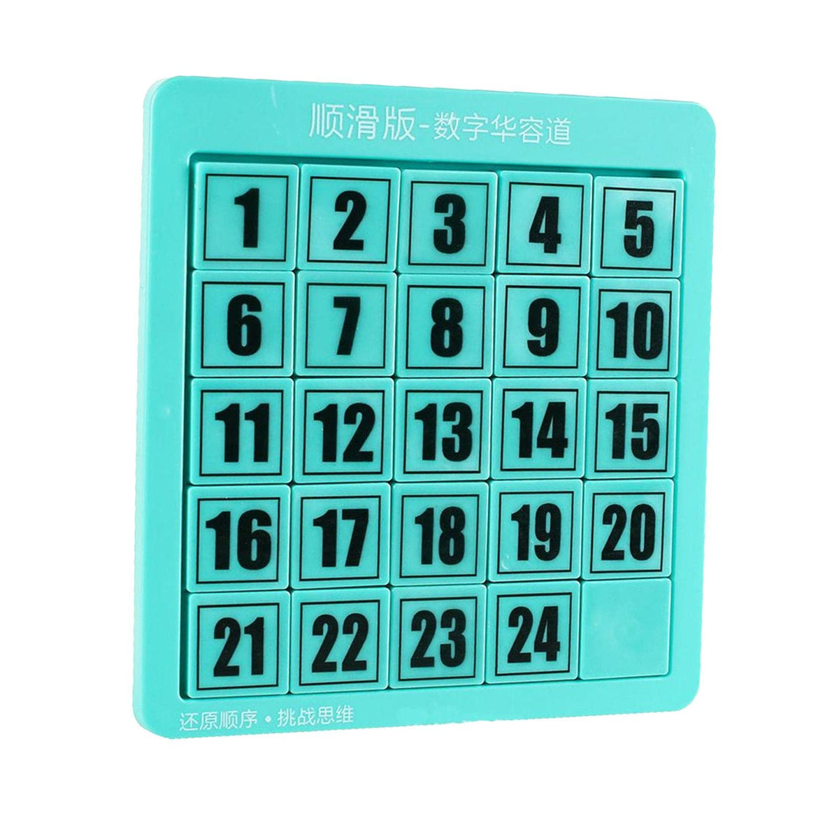 URJIX Digital Puzzles Toys Math Educational Toys Game for Training Exercise 24 Cubes Green