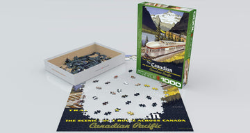 Eurographics Cp Rail The Canadian 1000 Piece Puzzle (6000-0322)