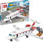 Block Builder Airplane Building Block Set (633 Pieces). Aviation Series Building Blocks For Kids And Adults