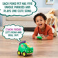 Flybar Poko Petz, Remote Control Car for Toddlers Dinosaur Toys - 2.4GH for Boys and Girls, Light Up, Singing, Talking Toy, Pres