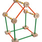 Schylling Mkt Super Makit Classic Wood Construction Toy, 3+ Years, 70-Pieces (1 Ea)