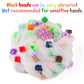 Mushroom Rainbow Bead Slime - Good Stretchy & Non-Sticky Crunchy Sensory Toy, Party Favors For Kids, Girls & Boys Gifts For Birt