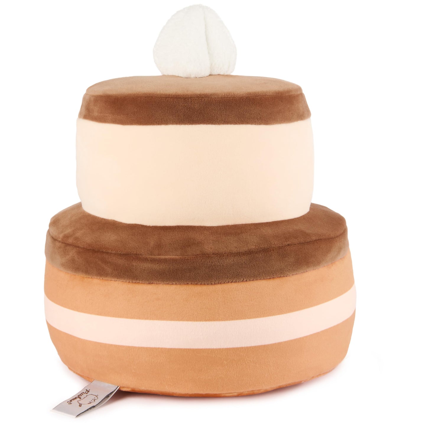 GUND Pusheen Chocolate Cake Squishy Toy, 11” Plush Cat Stuffed Animal, Brown, High Quality Materials, Collectible for Ages 8 and Up