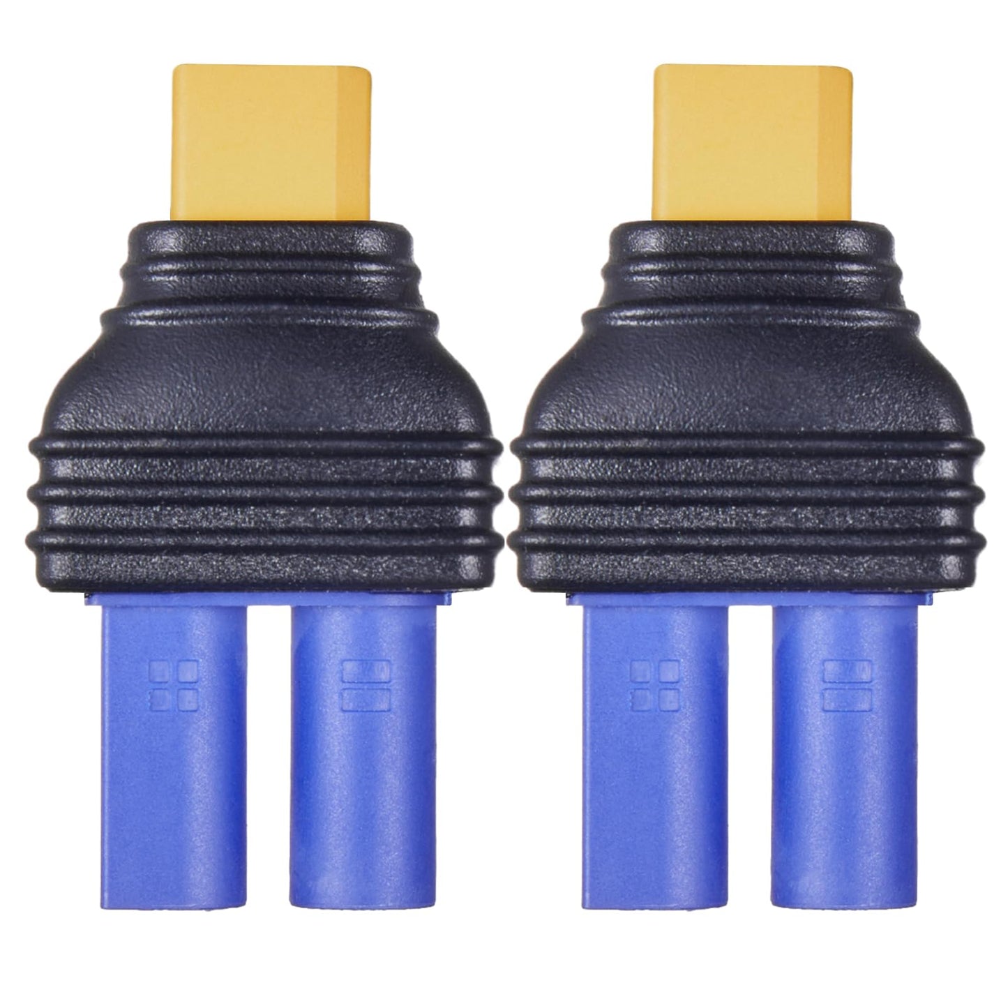 Laisomeke Xt30 Male To Ec5 Female Mould Type Adapter No Wire Connector Adapter For Lipo Battery (2Pack)