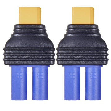 Laisomeke Xt30 Male To Ec5 Female Mould Type Adapter No Wire Connector Adapter For Lipo Battery (2Pack)
