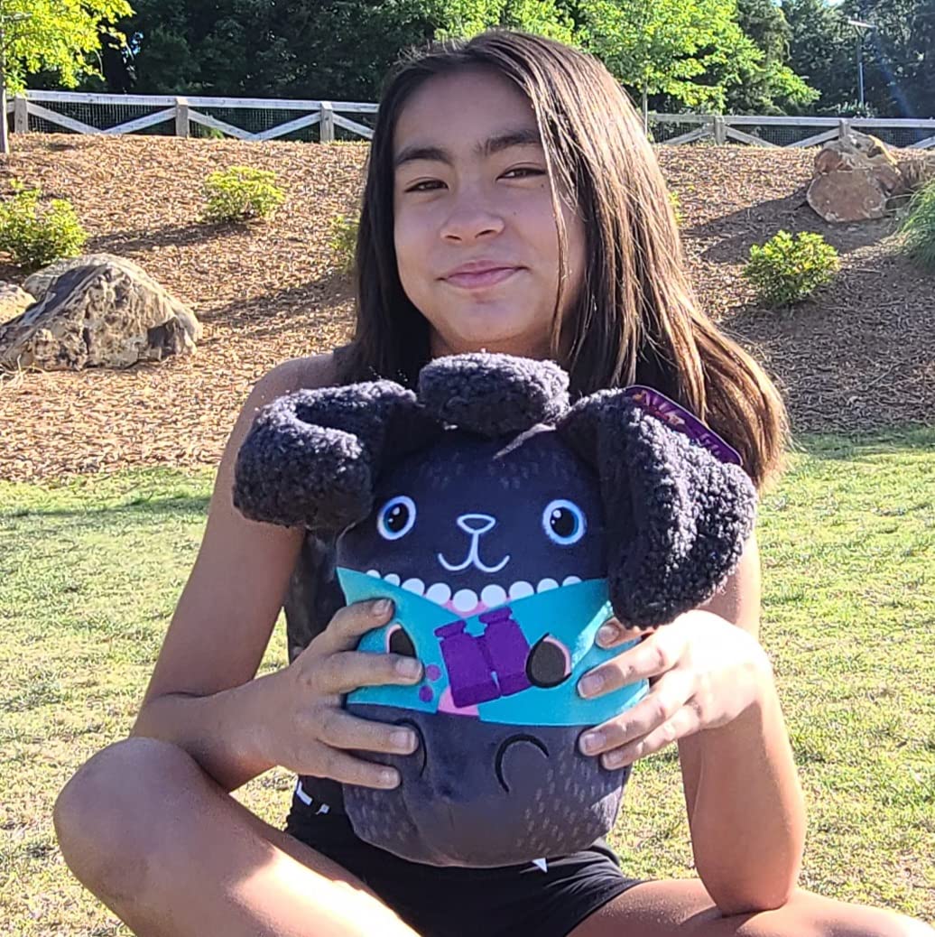Dogs Vs Squirls - Linda - Jumbo - 8'' Super-Soft & Bean-Filled Plushies! Collect These As Desk Pets, Fidget Toys, Or Sensory Toy