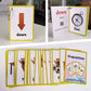 24PCS/Set Prepositions Kids Gifts English Flash Cards Pocket Card Educational Learning Baby Toys for Children Pre-Kindergarten
