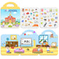 Jofrey Jelly Stickers Book For Kids 2-4