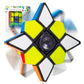 CUBIDI Star Fidget Cube Spinner 2 in 1 Toy  1x3x3 Magic Speed Cube for mature-themeds  Teens and Kids  Handheld  Lightweight  Durable for Anti-Stress Sensory  Desk Toy  Ideal as Travel Fidgeting  Spinner Toy