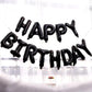 Personalized Name Happy Birthday Balloons Letters Kit, Diy Custom Name Birthday Banner, 2 Sets A- Z & 0-9 16'' Letters And Numbe