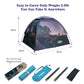 Exqline Kids Play Tent Indoor, Large Playhouse With Professional Aviation Aluminum Pole For Boys Girls, Indoor And Outdoor Space Theme Playing And Camping Tent, Gift For Kids - 60 X 60 X 46Inch
