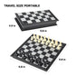 Travel Chess Set 3 In 1-10 Inch Chess Checkers Backgammon Set Magnetic - Travel Board Games Portable Travel Games