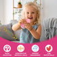 Aluabi Electronic Thumb Piano,Electronic Handy Piano For Music Beginner, 5-Keys 13 Kinds Of Musical Instruments Pocket Piano,Portable Educational Piano Keyboard Finger Piano, Gift For Kids And Adults