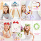 Kileubuto Princess Dress Up For Girls - Princess Dresses Clothes Costumes With Princess Crown Accessories For Little Girls 3-8,T