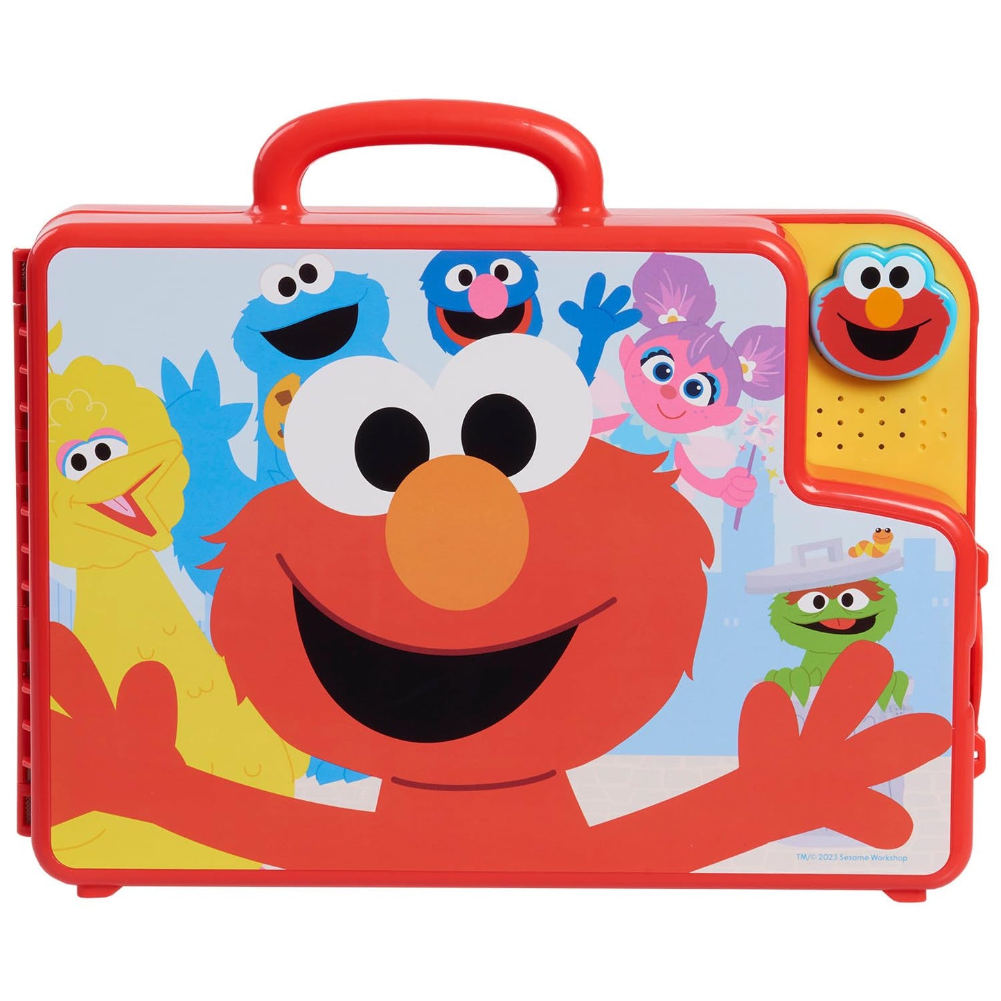 Sesame Street Elmos Learning Letters Bus Activity Board, Preschool Learning And Education, Kids Toys For Ages 2 Up By Just Play