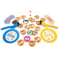 WHAT DO YOU MEME? Waffles vs Pancakes Game - Family Fun, Medium Size, Red, Model WW4010, Kids 8+