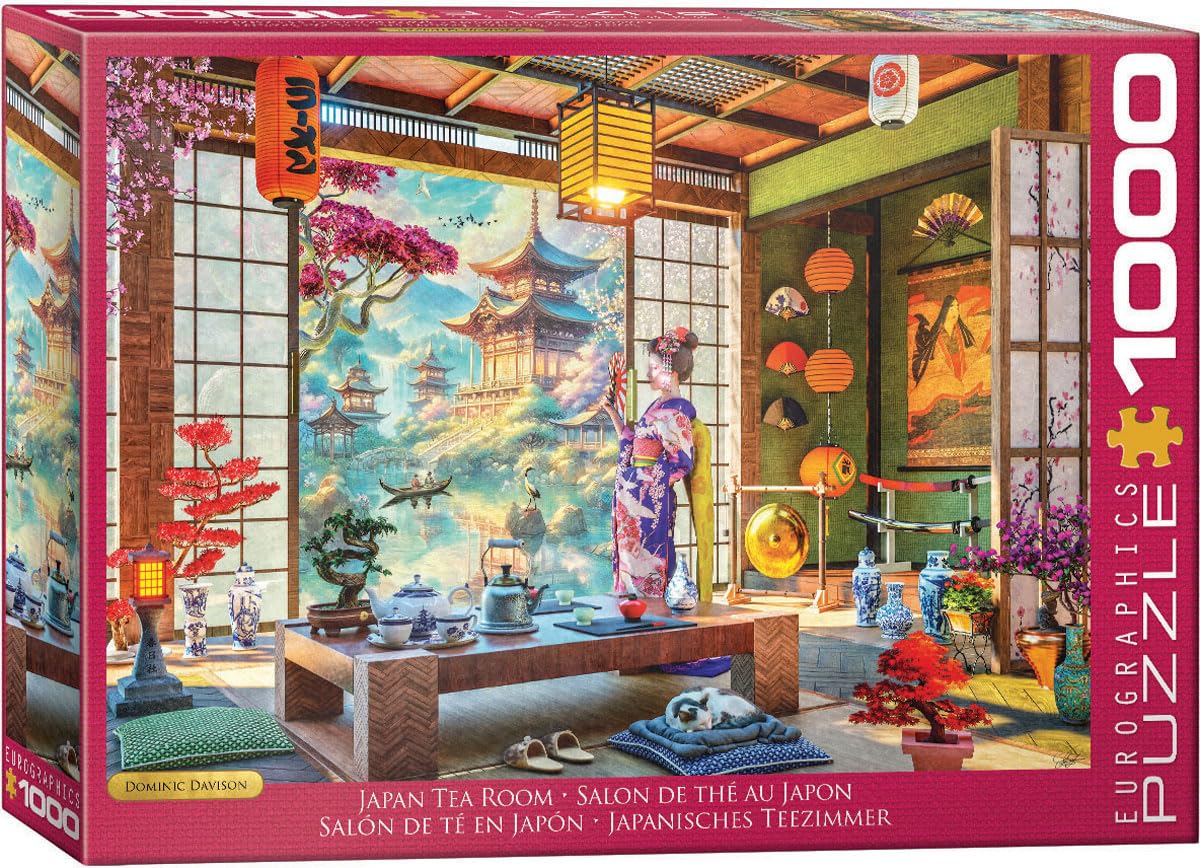 Eurographics  Japan Tea Room 1000 Pieces Jigsaw Puzzle For Adults