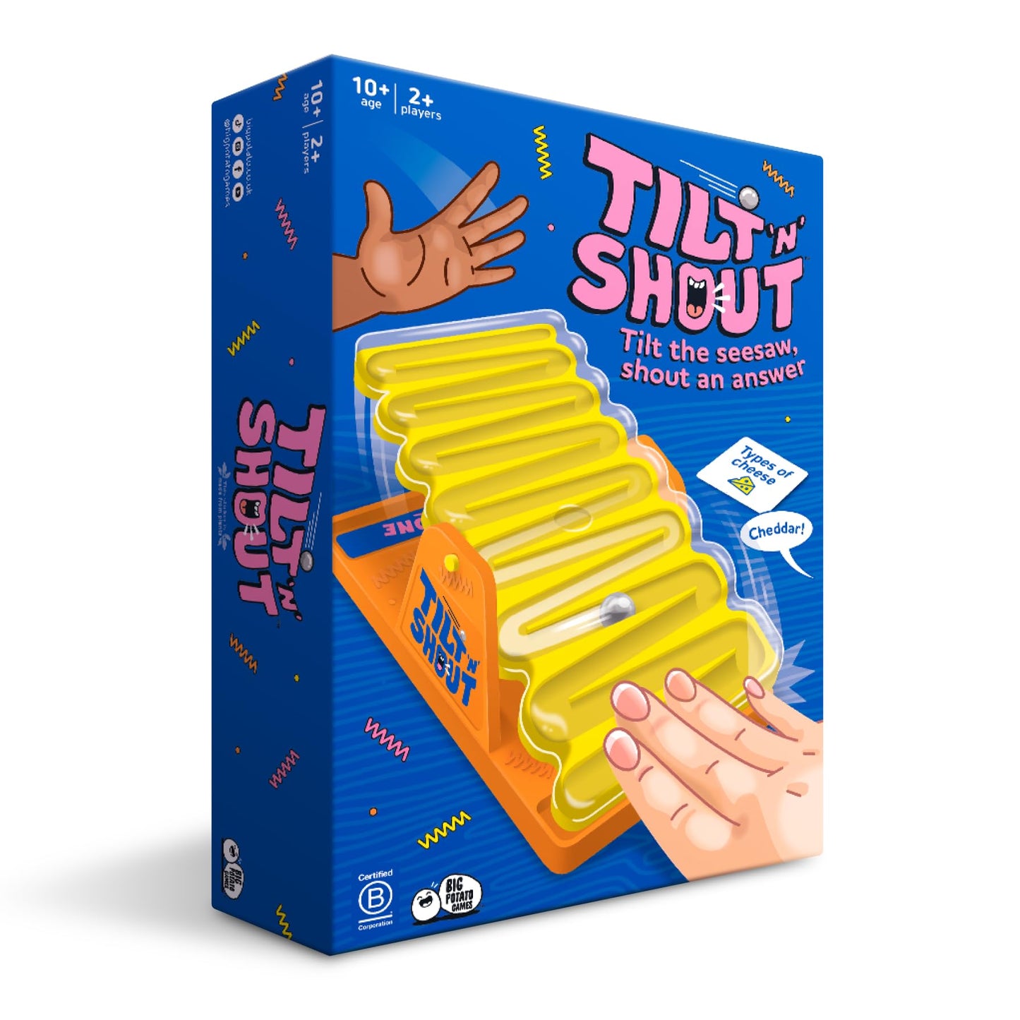 Tilt 'N' Shout: A Speedy Family Board Game For Adults And Kids | Best New Board Games 2024